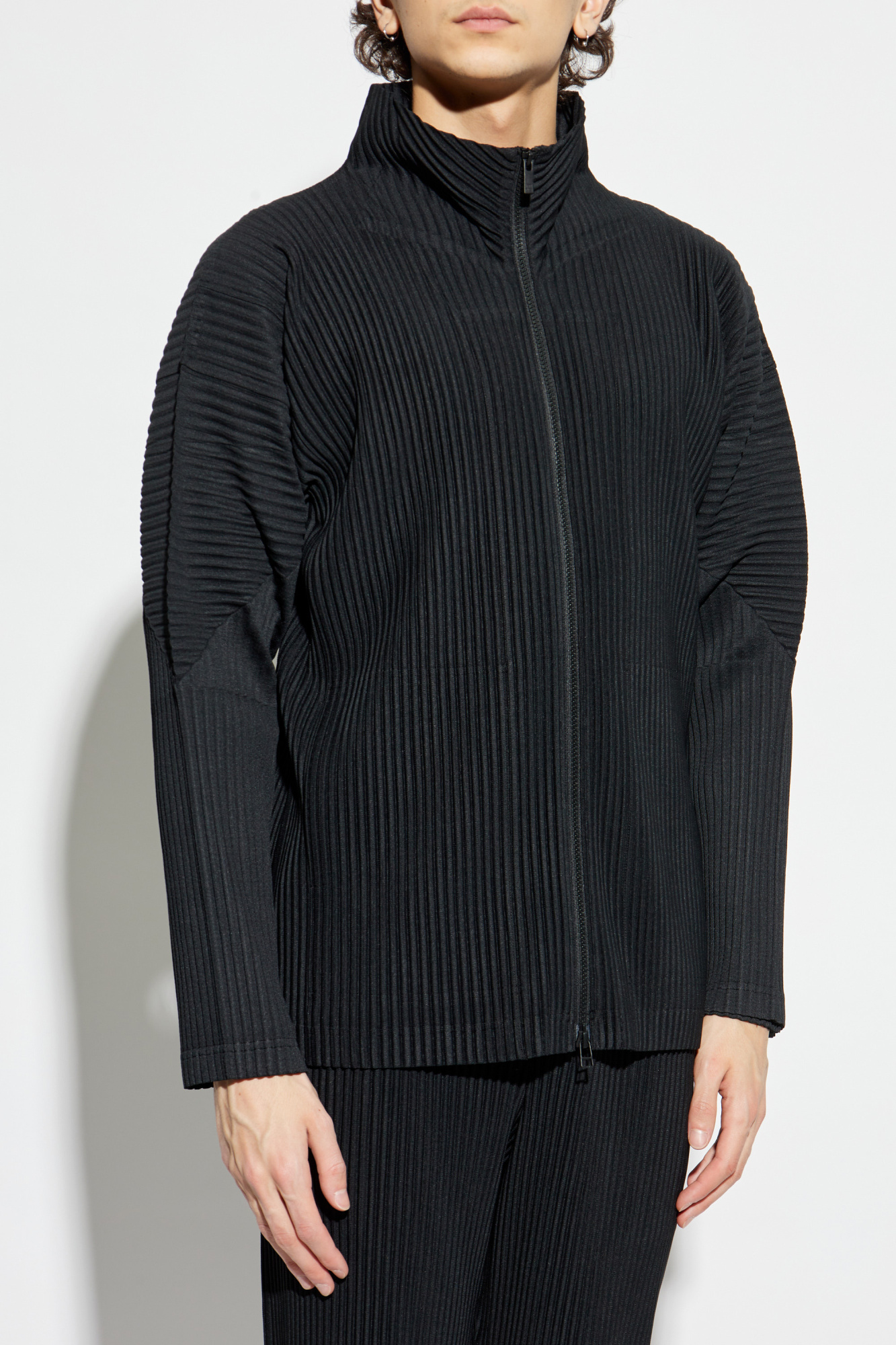Black Pleated sweatshirt Homme Plissé Issey Miyake - Vitkac France